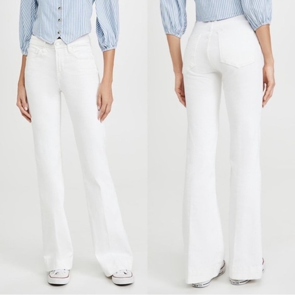 Good American Denim - Good American White Denim Flares